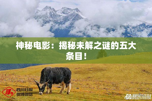 神秘电影：揭秘未解之谜的五大条目！