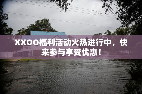 XXOO福利活动火热进行中，快来参与享受优惠！