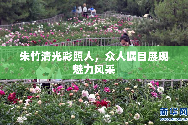 朱竹清光彩照人，众人瞩目展现魅力风采