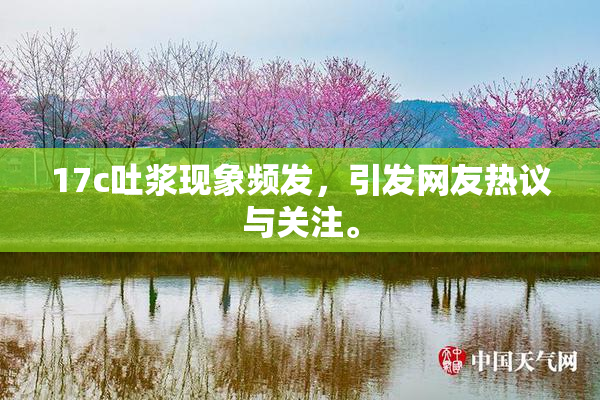 17c吐浆现象频发，引发网友热议与关注。