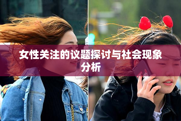 女性关注的议题探讨与社会现象分析