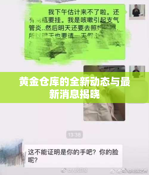 黄金仓库的全新动态与最新消息揭晓