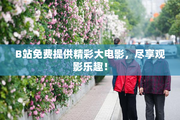 B站免费提供精彩大电影，尽享观影乐趣！