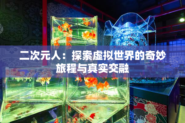 二次元人：探索虚拟世界的奇妙旅程与真实交融