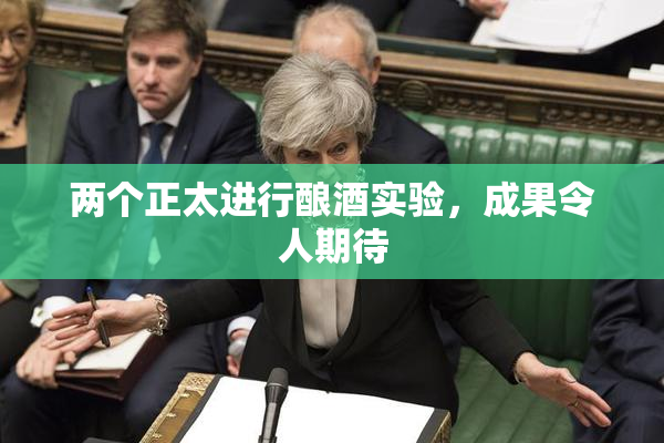 两个正太进行酿酒实验，成果令人期待