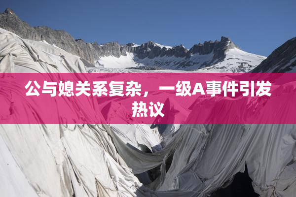 公与媳关系复杂，一级A事件引发热议