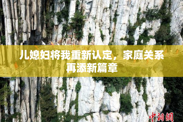 儿媳妇将我重新认定，家庭关系再添新篇章