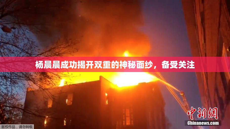 杨晨晨成功揭开双重的神秘面纱，备受关注