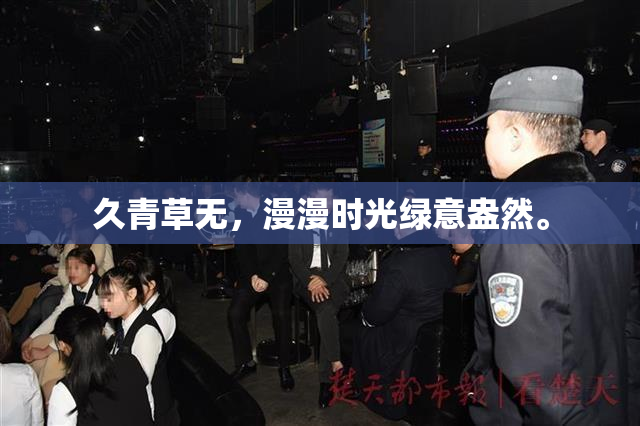 久青草无，漫漫时光绿意盎然。