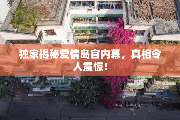 独家揭秘爱情岛官内幕，真相令人震惊！