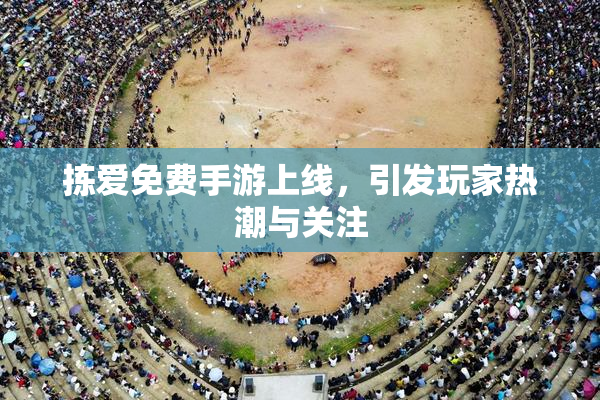 拣爱免费手游上线，引发玩家热潮与关注