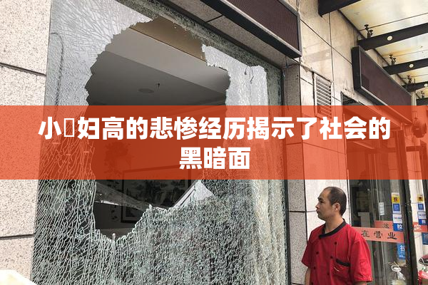 小婬妇高的悲惨经历揭示了社会的黑暗面