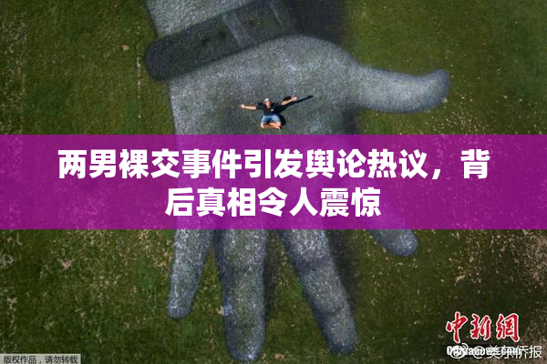 两男裸交事件引发舆论热议，背后真相令人震惊