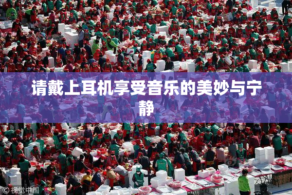 请戴上耳机享受音乐的美妙与宁静