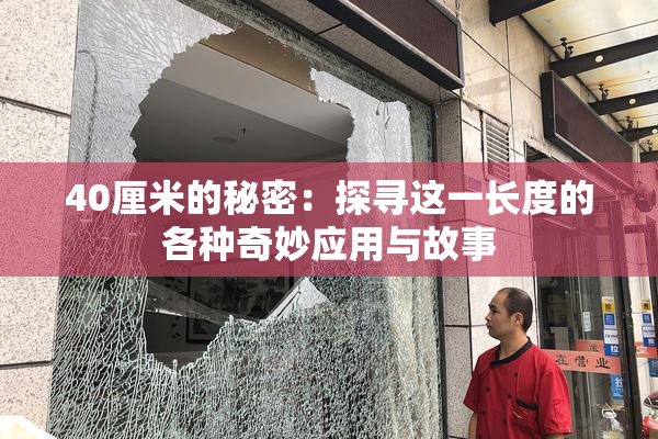 40厘米的秘密：探寻这一长度的各种奇妙应用与故事
