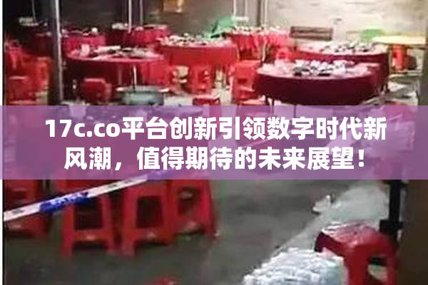 17c.co平台创新引领数字时代新风潮，值得期待的未来展望！