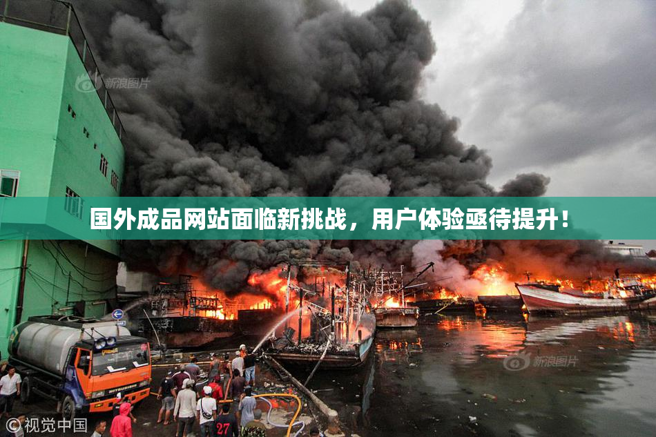 国外成品网站面临新挑战，用户体验亟待提升！