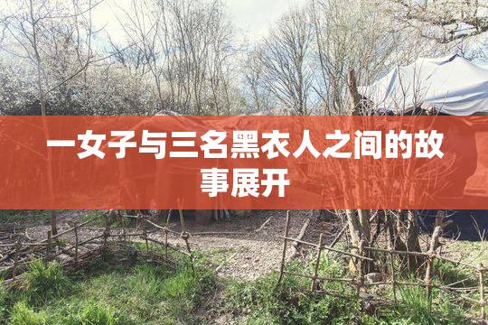 一女子与三名黑衣人之间的故事展开