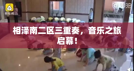 相泽南二区三重奏，音乐之旅启幕！