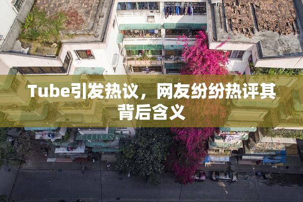 Tube引发热议，网友纷纷热评其背后含义