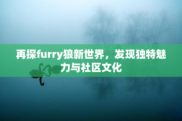 再探furry狼新世界，发现独特魅力与社区文化