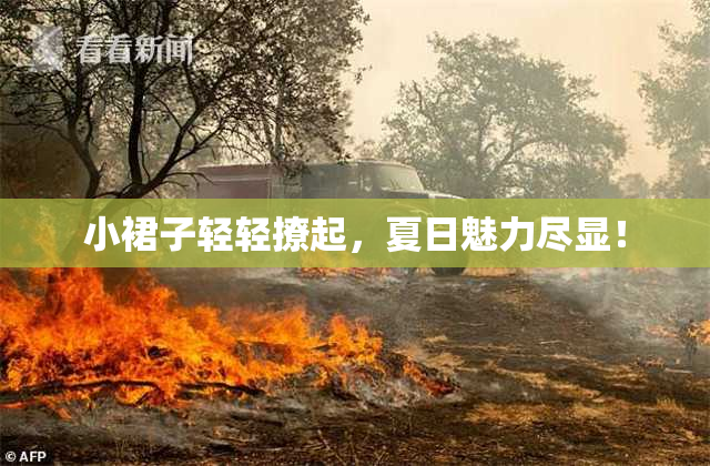 小裙子轻轻撩起，夏日魅力尽显！