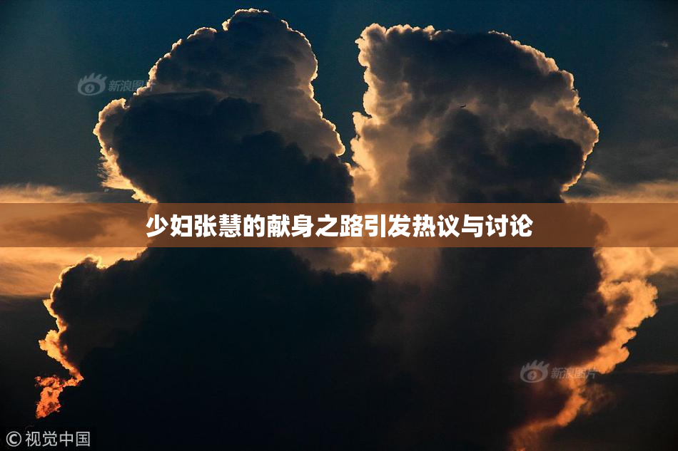 少妇张慧的献身之路引发热议与讨论