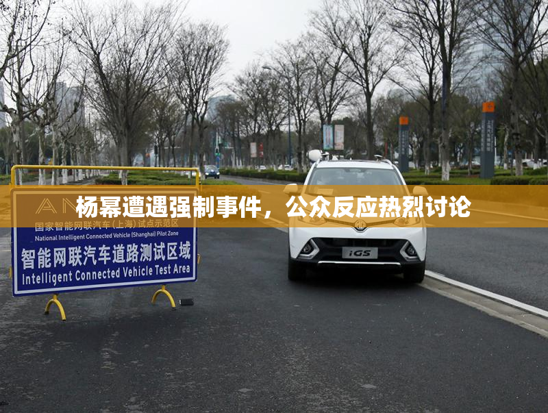 杨幂遭遇强制事件，公众反应热烈讨论