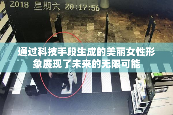 通过科技手段生成的美丽女性形象展现了未来的无限可能
