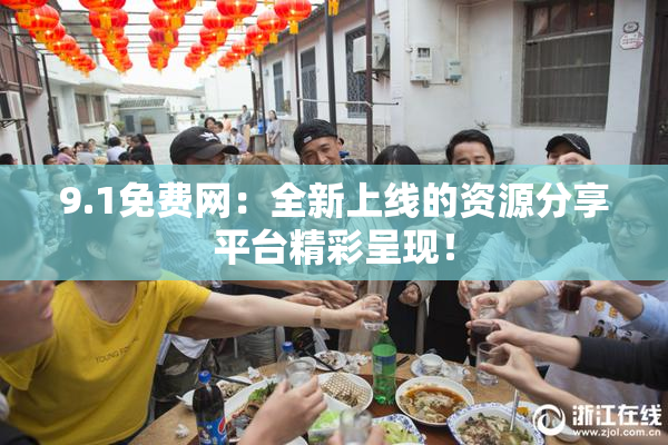 9.1免费网：全新上线的资源分享平台精彩呈现！