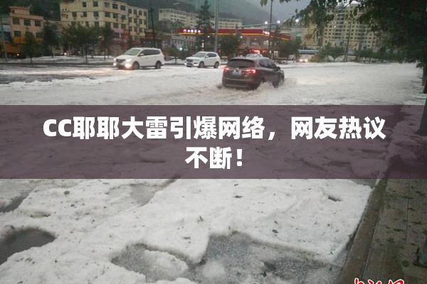 CC耶耶大雷引爆网络，网友热议不断！