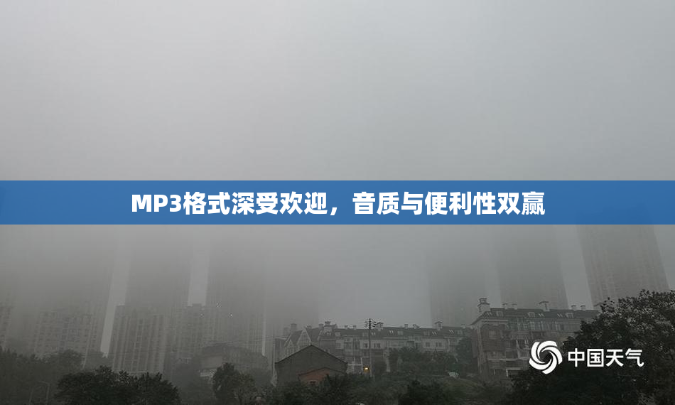 MP3格式深受欢迎，音质与便利性双赢