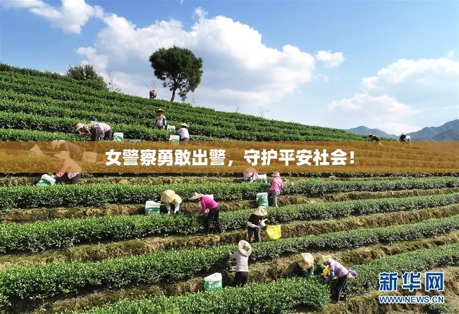 女警察勇敢出警，守护平安社会！