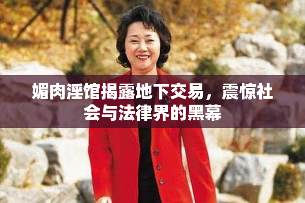 媚肉淫馆揭露地下交易，震惊社会与法律界的黑幕