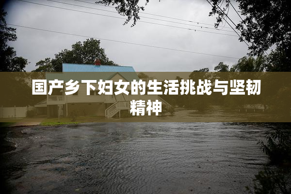 国产乡下妇女的生活挑战与坚韧精神