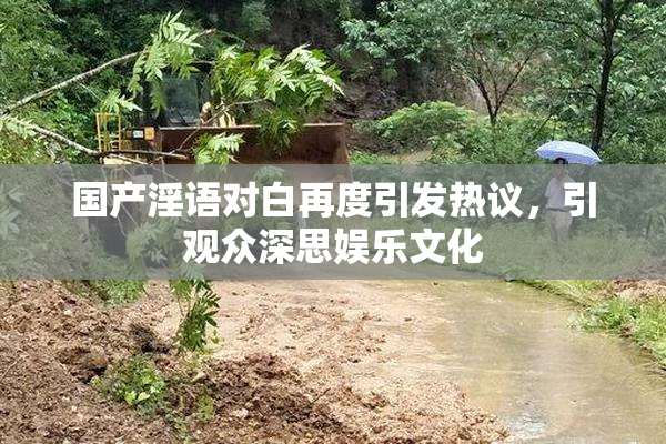国产淫语对白再度引发热议，引观众深思娱乐文化