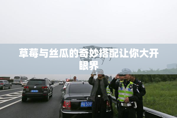 草莓与丝瓜的奇妙搭配让你大开眼界