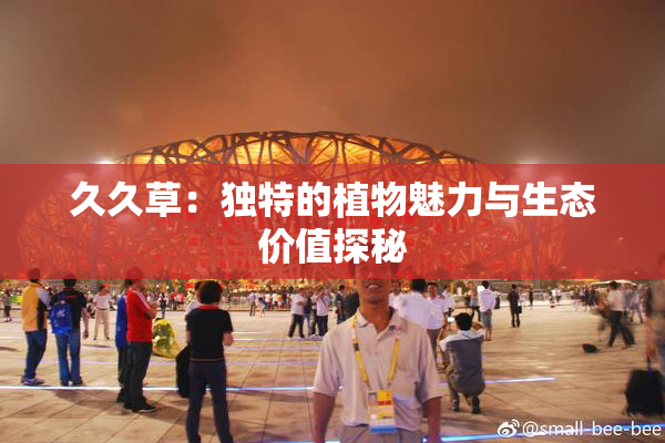 久久草：独特的植物魅力与生态价值探秘