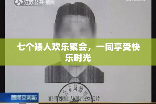 七个矮人欢乐聚会，一同享受快乐时光