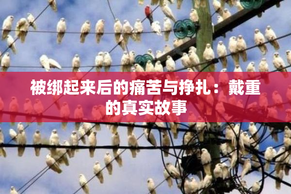 被绑起来后的痛苦与挣扎：戴重的真实故事