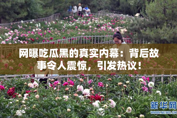 网曝吃瓜黑的真实内幕：背后故事令人震惊，引发热议！