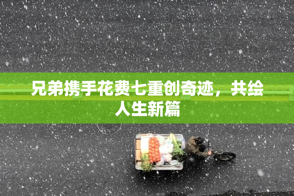 兄弟携手花费七重创奇迹，共绘人生新篇