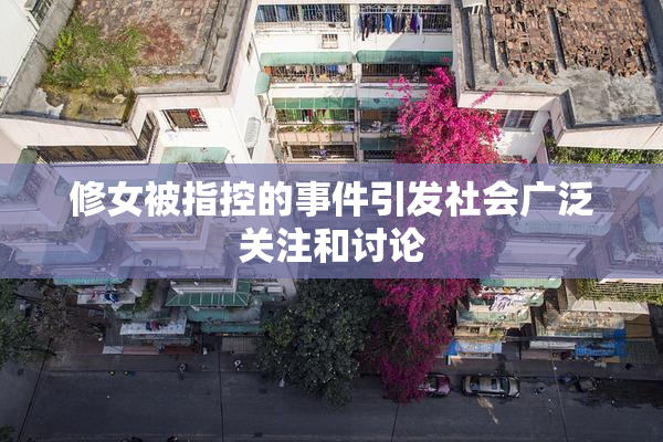 修女被指控的事件引发社会广泛关注和讨论