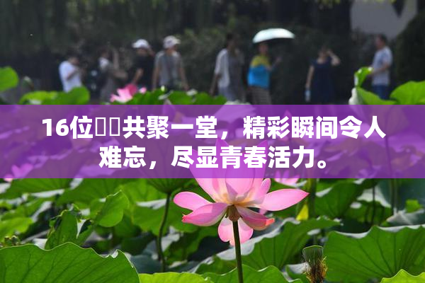 16位妺妺共聚一堂，精彩瞬间令人难忘，尽显青春活力。