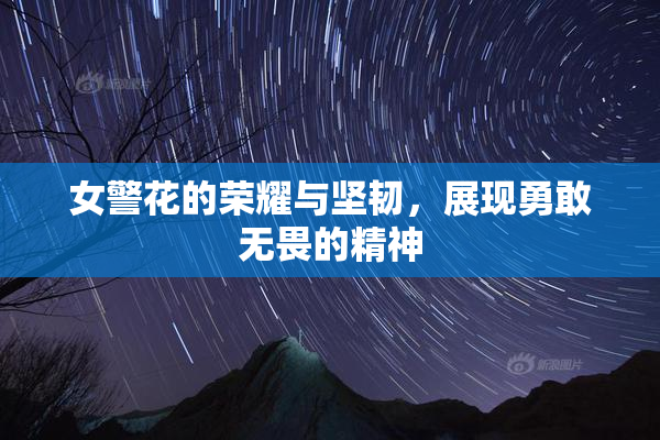女警花的荣耀与坚韧，展现勇敢无畏的精神
