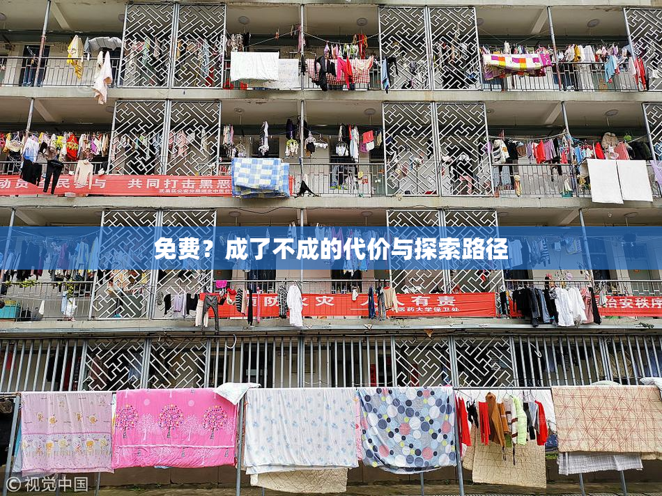 免费？成了不成的代价与探索路径