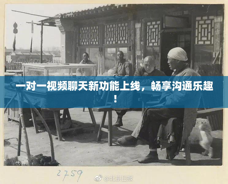 一对一视频聊天新功能上线，畅享沟通乐趣！