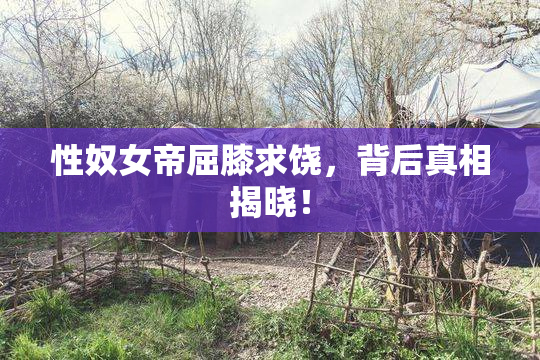 性奴女帝屈膝求饶，背后真相揭晓！