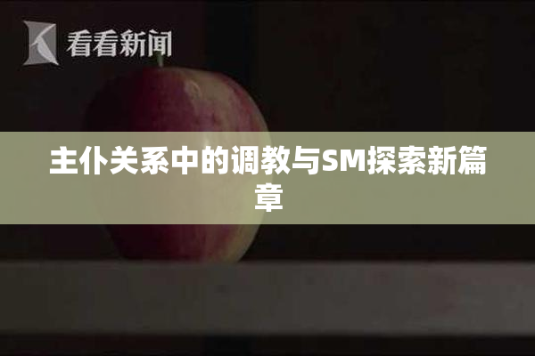 主仆关系中的调教与SM探索新篇章