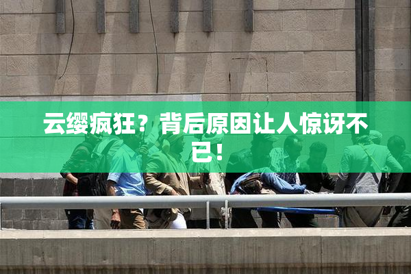 云缨疯狂？背后原因让人惊讶不已！
